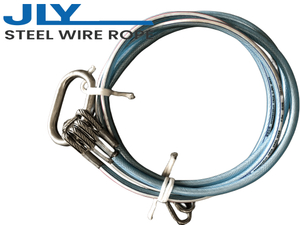 Galvanized Steel Wire Rope Sling with PVC Tubing