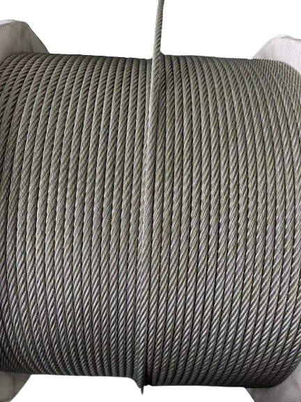  Galvanized Lubricated Steel Wire Rope-6X19W