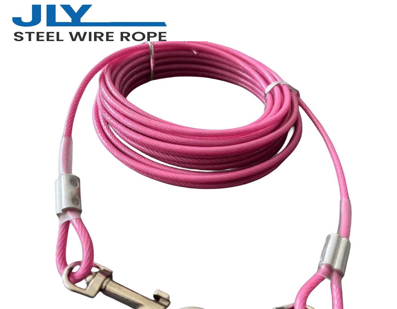 Galvanized Steel Wire Rope with PVC Coating - Dog Leash