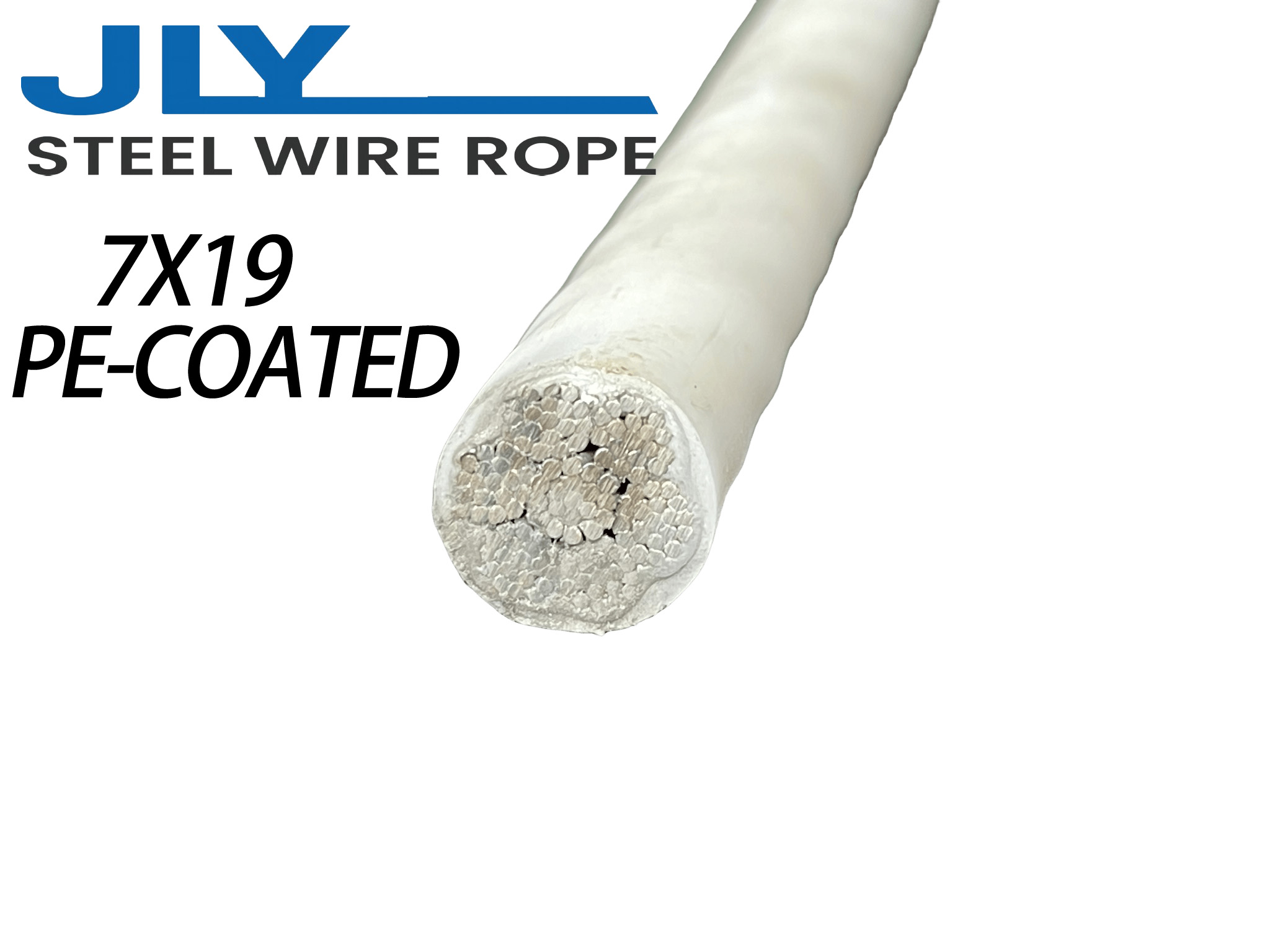 Galvanized Steel Wire Rope - 7X19 PE-COATED