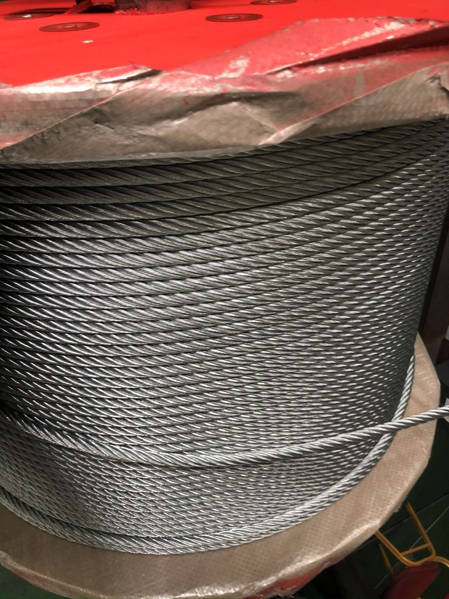 Galvanized Steel Wire Rope 6X25FI+IWRC