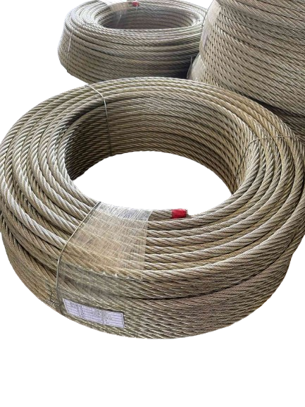  Galvanized Lubricated Steel Wire Rope-6X19W