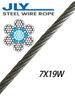 Galvanized Steel Wire Rope 7X19W