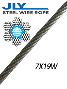 Galvanized Steel Wire Rope 7X19W